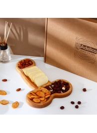 Деревянное блюдо для подачи в форме члена (32,5 х 20 х 1,7 см) - Сима-Ленд - купить с доставкой в Ангарске