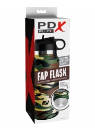 Мастурбатор в камуфляжной колбе Fap Flask - Pipedream - в Ангарске купить с доставкой