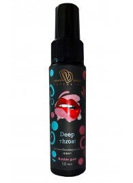 Спрей для горла Deep Throat с десенсибилизирующим эффектом и вкусом бабл-гам - 50 мл. - БиоМед - купить с доставкой в Ангарске