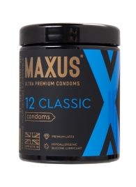 Классические презервативы MAXUS Classic - 12 шт. - Maxus - купить с доставкой в Ангарске