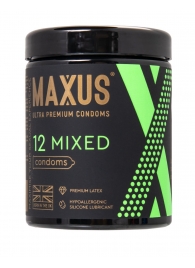 Презервативы MAXUS Mixed - 12 шт. - Maxus - купить с доставкой в Ангарске