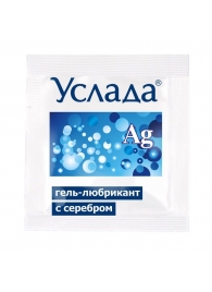 Гель-лубрикант «Услада с серебром» - 3 гр. - Биоритм - купить с доставкой в Ангарске