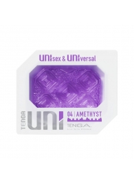 Фиолетовый мастурбатор-стимулятор Tenga Uni Amethyst - Tenga - в Ангарске купить с доставкой