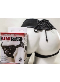 Универсальные трусики Harness UNI strap с корсетом - LOVETOY (А-Полимер) - купить с доставкой в Ангарске