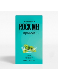 Жидкий вибратор Nuei Rock Me! с ароматом мяты - 20 мл. - Nuei cosmetics - купить с доставкой в Ангарске