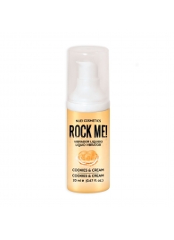 Жидкий вибратор Nuei Rock Me! с ароматом печенья и сливок - 20 мл. - Nuei cosmetics - купить с доставкой в Ангарске