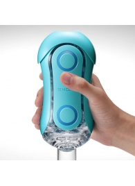 Голубой мастурбатор Tenga Flip ORB Ocean - Tenga - в Ангарске купить с доставкой