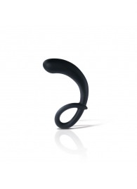 Черный массажер простаты Curving Curt - 13 см. - MyStim - купить с доставкой в Ангарске