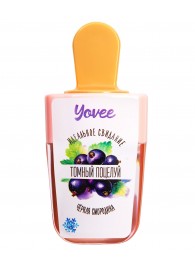 Охлаждающий бальзам для губ «Томный поцелуй» с ароматом черной смородины - 5 мл. - ToyFa - купить с доставкой в Ангарске