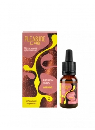 Капли с согревающим эффектом Passion Drips Warming - 15 мл. - Pleasure Lab - купить с доставкой в Ангарске