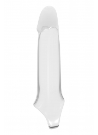 Прозрачная насадка-удлинитель 6.6’’ Extender With Ball Strap - 17,3 см. - Dream Toys - в Ангарске купить с доставкой