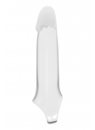 Прозрачная насадка-удлинитель 8.8’’ Extender With Ball Strap - 23,6 см. - Dream Toys - в Ангарске купить с доставкой