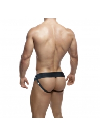 Телесный фаллопротез на черных эластичных ремнях 7 Inch Hollow Strap On - 17 см. - Blush Novelties - купить с доставкой в Ангарске