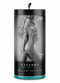 Мастурбатор-вагина с вибрацией Soft   Wet Natasha Realistic Beige Masturbator - Blush Novelties - в Ангарске купить с доставкой