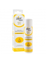 Силиконовый лубрикант с жожоба pjur MED Soft glide - 100 мл. - Pjur - купить с доставкой в Ангарске