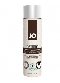 Водно-масляный лубрикант с охлаждающим эффектом JO Silicon free Hybrid Lubricant COOLING - 120 мл. - System JO - купить с доставкой в Ангарске