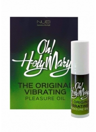 Масло унисекс с эффектом вибрации Oh! Holy Mary - 6 мл. - Nuei cosmetics - купить с доставкой в Ангарске