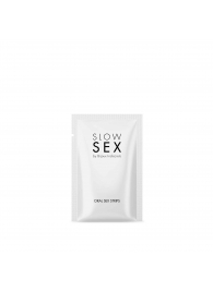 Полоски для орального секса Slow Sex Oral Sex Strips - 7 шт. - Bijoux Indiscrets - купить с доставкой в Ангарске