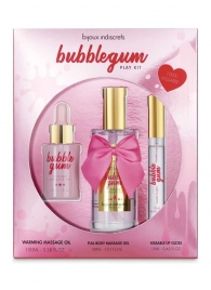 Набор средств для массажа и ласк Bubblegum Play Kit - Bijoux Indiscrets - купить с доставкой в Ангарске