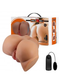 Карамельный мастурбатор-полуторс Emilia с вибрацией - Baile - в Ангарске купить с доставкой