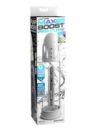 Белая вакуумная автоматическая помпа Max Boost Pro Flow - Pipedream - в Ангарске купить с доставкой