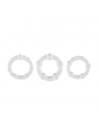 Набор из 3 эрекционных колец Erection Rings Set - Selopa - в Ангарске купить с доставкой