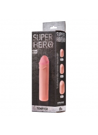 Фаллоудлинитель SUPER HERO Tempter - 16 см. - Lola Games - в Ангарске купить с доставкой