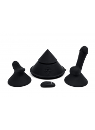 Конусный вибромассажер Cowgirl Cone с 2 насадками - CowGirl - купить с доставкой в Ангарске