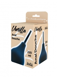 Черный анальный душ Anal Douche L - Lola Games - купить с доставкой в Ангарске