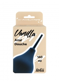 Черный анальный душ Anal Douche M - Lola Games - купить с доставкой в Ангарске