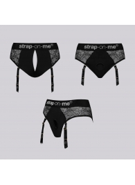 Трусики для фиксации насадок Strap-on-me Harness Lingerie Diva XS - Strap-on-me - купить с доставкой в Ангарске