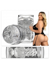 Прозрачный двусторонний мастурбатор Fleshlight Quickshot Mia Malkova - Fleshlight - в Ангарске купить с доставкой