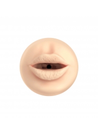 Телесный мастурбатор-ротик Feel Stroker Mouth - Kiiroo - в Ангарске купить с доставкой