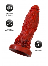 Силиконовый вибратор Monster Docus - 21,7 см. - ToyFa