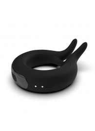 Черное эрекционное кольцо Marry Me Rechargeable Vibrating Cockring - Adrien Lastic - в Ангарске купить с доставкой