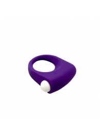 Фиолетовое эрекционное кольцо Puggle Vibrating Ring with Bullet - Adrien Lastic - в Ангарске купить с доставкой