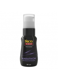 Пролонгирующая гель-смазка Sico Marathon - 50 мл. - Sico - купить с доставкой в Ангарске