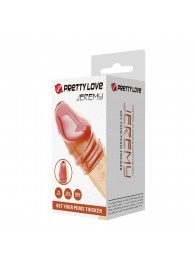 Телесная насадка на пенис Jeremy - 7 см. - Baile - в Ангарске купить с доставкой