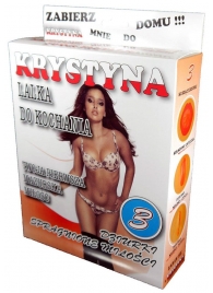 Надувная секс-кукла Krystyna - Boys of Toys - в Ангарске купить с доставкой