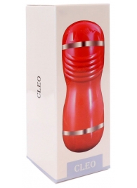 Двусторонний мастурбатор в колбе Cleo - вагина и ротик - Boys of Toys - в Ангарске купить с доставкой