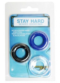 Набор из 3 эрекционных колец без рельефа - Boys of Toys - в Ангарске купить с доставкой