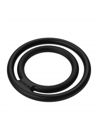 Черное двойное эрекционное кольцо Nexus Enduro Double - Nexus Range - в Ангарске купить с доставкой