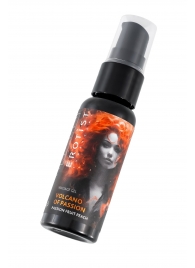 Гель с эффектом вибрации Volcano Of Passion со вкусом персика и маракуйи - 25 мл. - Erotist Lubricants - купить с доставкой в Ангарске
