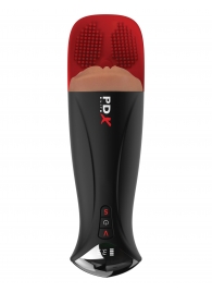 Мастурбатор-вагина в колбе с вибрацией Fuck-O-Matic Pro XL - Pipedream - в Ангарске купить с доставкой