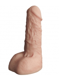 Телесный фаллоудлинитель с мошонкой Cock Next - 17 см. - LOVETOY (А-Полимер) - в Ангарске купить с доставкой
