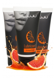 Набор из 3 съедобных лубрикантов JUJU со вкусом грейпфрута - JuJu - купить с доставкой в Ангарске