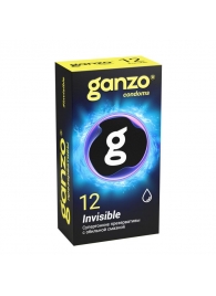 Супертонкие презервативы Ganzo Invisible - 12 шт. - Ganzo - купить с доставкой в Ангарске