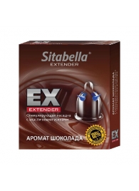 Стимулирующая насадка Sitabella Extender  Шоколад - Sitabella - купить с доставкой в Ангарске