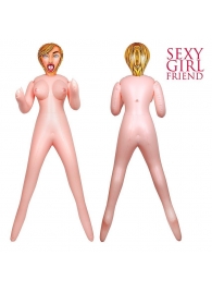 Надувная секс-кукла Камилла - Bior toys - в Ангарске купить с доставкой