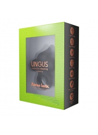 Черное эрекционное кольцо Lingus с вибрацией - Adrien Lastic - в Ангарске купить с доставкой